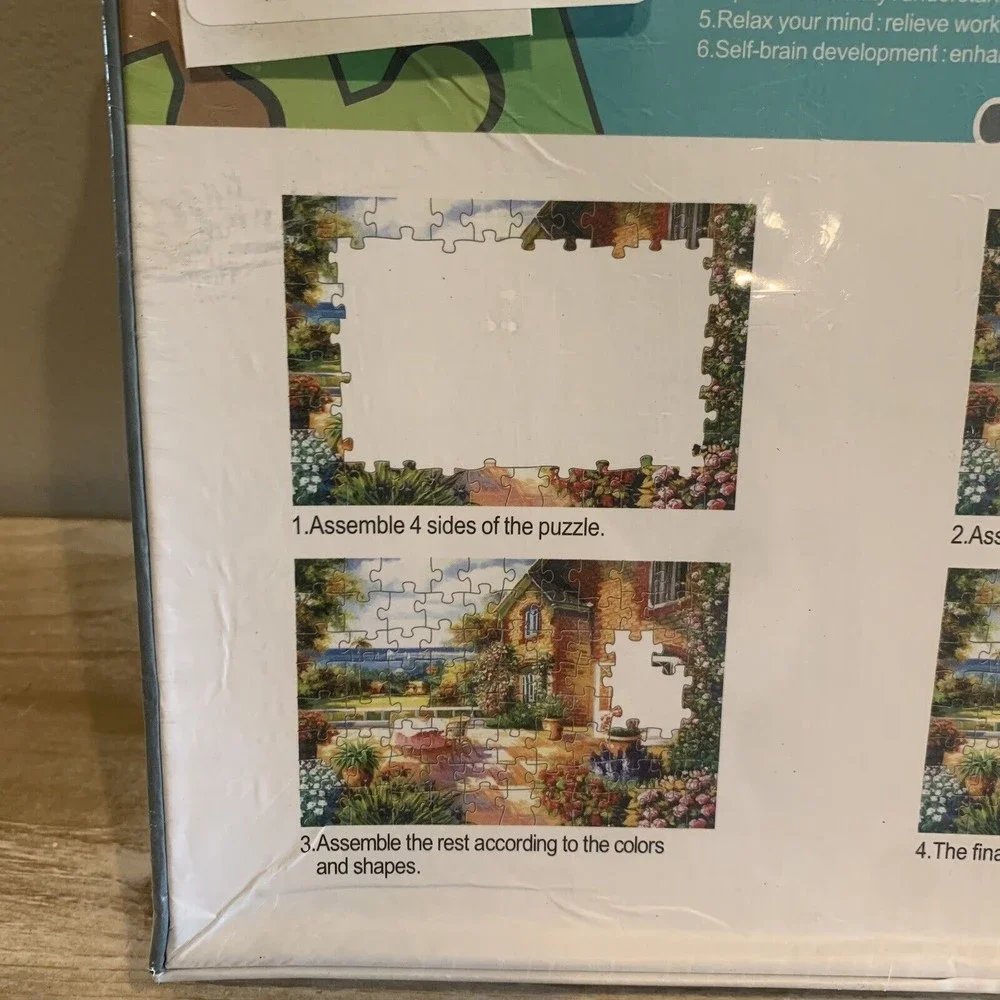 Newtion Courtyard Garden 1000 Piece Jigsaw Puzzle New
